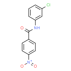 ChemSpider 2D Image | N-(3-Chlorophenyl)-4-nitrobenzamide | C13H9ClN2O3