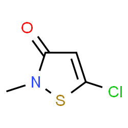 ChemSpider 2D Image | Methylchloroisothiazolinone | C4H4ClNOS