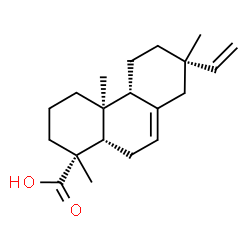 ChemSpider 2D Image | (5beta,9beta,10alpha,13alpha)-Pimara-7,15-dien-18-oic acid | C20H30O2