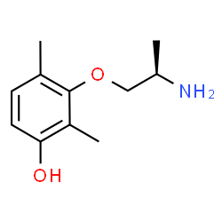 ChemSpider 2D Image | 3-[(2R)-2-Aminopropoxy]-2,4-dimethylphenol | C11H17NO2
