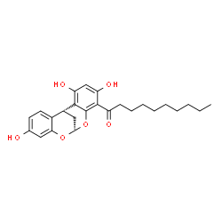 ChemSpider 2D Image | myristicyclin A | C25H30O6
