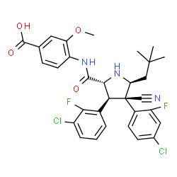 ChemSpider 2D Image | idasanutlin | C31H29Cl2F2N3O4