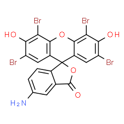ChemSpider 2D Image | 5-Aminoeosin | C20H9Br4NO5