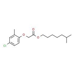ChemSpider 2D Image | MCPA-isooctyl | C17H25ClO3