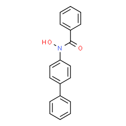 ChemSpider 2D Image | N-(4-Biphenylyl)-N-hydroxybenzamide | C19H15NO2
