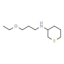 ChemSpider 2D Image | N-(3-ethoxypropyl)thian-3-amine | C10H21NOS