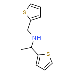 ChemSpider 2D Image | 1-(2-Thienyl)-N-(2-thienylmethyl)ethanamine | C11H13NS2