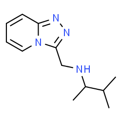 ChemSpider 2D Image | 3-Methyl-N-([1,2,4]triazolo[4,3-a]pyridin-3-ylmethyl)-2-butanamine | C12H18N4