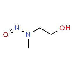 ChemSpider 2D Image | 2-(Methylnitrosoamino)ethanol | C3H8N2O2