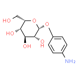 ChemSpider 2D Image | 4-Aminophenyl beta-L-idopyranoside | C12H17NO6
