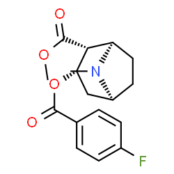 ChemSpider 2D Image | 4'-Fluorococaine | C17H20FNO4
