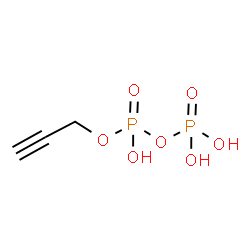ChemSpider 2D Image | 2-Propyn-1-yl trihydrogen diphosphate | C3H6O7P2