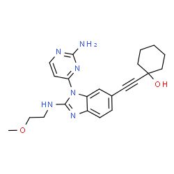ChemSpider 2D Image | GNE-2861 | C22H26N6O2