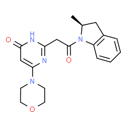 ChemSpider 2D Image | SAR260301 | C19H22N4O3