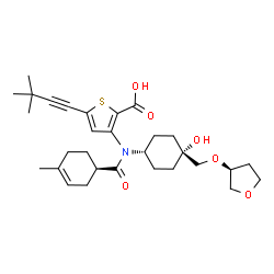 ChemSpider 2D Image | radalbuvir | C30H41NO6S