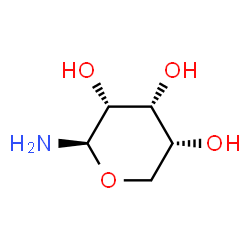 ChemSpider 2D Image | β-D-Ribopyranosylamine | C5H11NO4