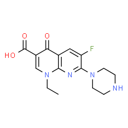 ChemSpider 2D Image | Enoxacin | C15H17FN4O3