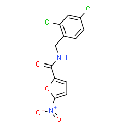 ChemSpider 2D Image | N-(2,4-Dichlorobenzyl)-5-nitro-2-furamide | C12H8Cl2N2O4
