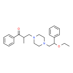 ChemSpider 2D Image | Eprazinone | C24H32N2O2