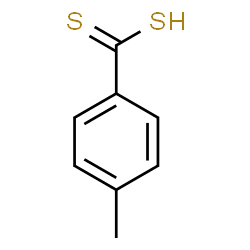 ChemSpider 2D Image | 4-Methylbenzenecarbodithioic acid | C8H8S2
