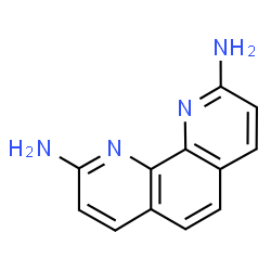 ChemSpider 2D Image | 1,10-Phenanthroline-2,9-diamine | C12H10N4