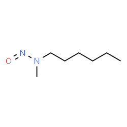 ChemSpider 2D Image | N-NITROSO-N-METHYLHEXYLAMINE | C7H16N2O
