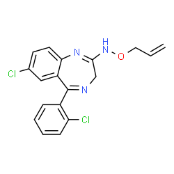 ChemSpider 2D Image | uldazepam | C18H15Cl2N3O