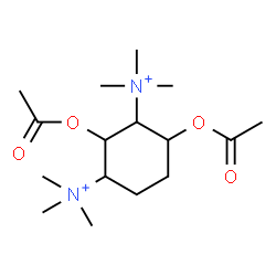 ChemSpider 2D Image | 2,4-Diacetoxy-N,N,N,N',N',N'-hexamethyl-1,3-cyclohexanediaminium | C16H32N2O4