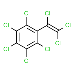 ChemSpider 2D Image | Perchlorostyrene | C8Cl8