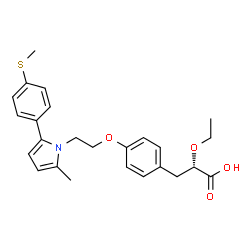 ChemSpider 2D Image | Saroglitazar | C25H29NO4S
