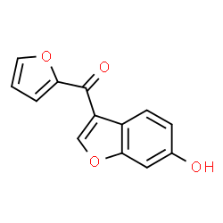 ChemSpider 2D Image | 3-(furan-2-carbonyl)-1-benzofuran-6-ol | C13H8O4