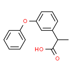 ChemSpider 2D Image | Fenoprofen | C15H14O3
