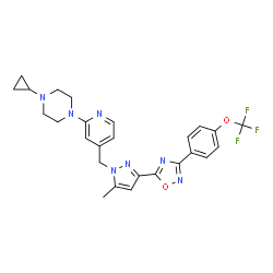ChemSpider 2D Image | BAY 87-2243 | C26H26F3N7O2