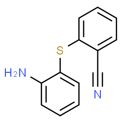 ChemSpider 2D Image | 2-((2-Aminophenyl)thio)benzonitrile | C13H10N2S