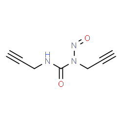ChemSpider 2D Image | 1-Nitroso-1,3-di-2-propyn-1-ylurea | C7H7N3O2
