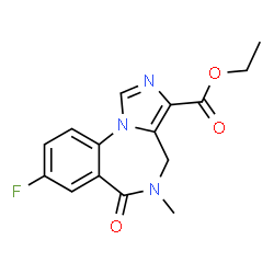 ChemSpider 2D Image | Flumazenil | C15H14FN3O3