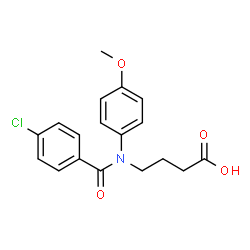 ChemSpider 2D Image | CLANOBUTIN | C18H18ClNO4
