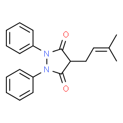 ChemSpider 2D Image | feprazone | C20H20N2O2