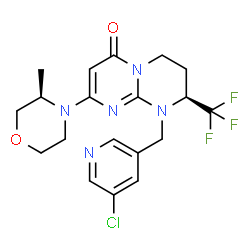 ChemSpider 2D Image | SAR405 | C19H21ClF3N5O2