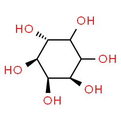 ChemSpider 2D Image | (1R,2s,3S,4r)-1,2,3,4,5,6-Cyclohexanehexol | C6H12O6