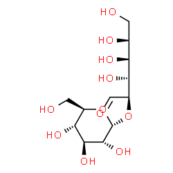 ChemSpider 2D Image | 2-O-alpha-D-Glucopyranosyl-L-mannose | C12H22O11