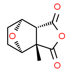 ChemSpider 2D Image | (1R,2S,6R,7S)-2-Methyl-4,10-dioxatricyclo[5.2.1.0~2,6~]decane-3,5-dione | C9H10O4
