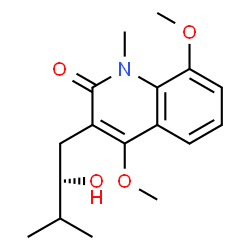 ChemSpider 2D Image | (S)-lunacridine | C17H23NO4