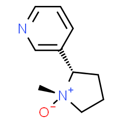 ChemSpider 2D Image | (1'S,2'S)-Nicotine-1'-oxide | C10H14N2O