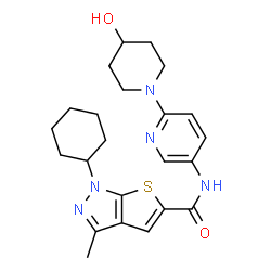 ChemSpider 2D Image | ASB-16165 | C23H29N5O2S