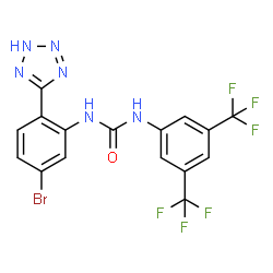 ChemSpider 2D Image | NS-3728 | C16H9BrF6N6O