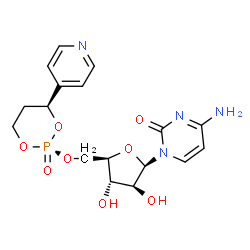 ChemSpider 2D Image | MB-07133 | C17H21N4O8P
