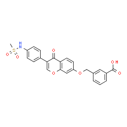 ChemSpider 2D Image | CVT 10216 | C24H19NO7S