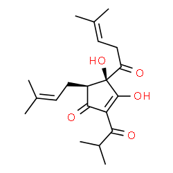 ChemSpider 2D Image | cis-isocohumulone | C20H28O5