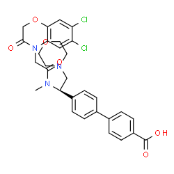 ChemSpider 2D Image | GSK-1440115 | C30H29Cl2N3O6